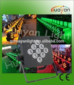 Se desconecta / pilas LED PAR 9 x 10 Watt RGBWA llevó Remoted Control DMX 512 <span class=keywords><strong>luz</strong></span> de inundación - Product Image 1