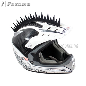 Torc Pazoma — casque de moto en caoutchouc, Style irrégulier, mohawk, 3M, casque de vélo hors route - Product Image 5