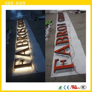 molto luminoso 3d retroilluminato <span class=keywords><strong>led</strong></span> <span class=keywords><strong>lettere</strong></span> canale per il negozio segno cartellone display - Product Image 2