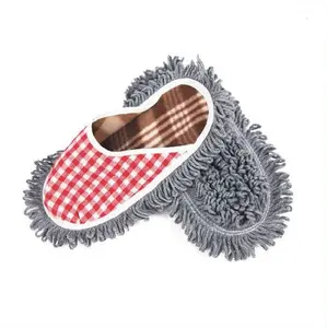 China Huishoudelijke Katoen Floor Cleaning Slippers