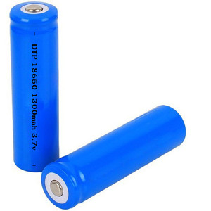 Fábrica al por mayor li-ion 18650 1300 mAh 3.7 V batería recargable - Product Image 1