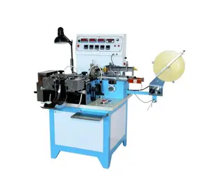 Label cutting and folding machine make bow velvet ribbon cutting machine trademark cutter and folder WL-3000