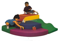 Blocs de construction de couleur douce, jouets éducatifs pour enfants, pièces