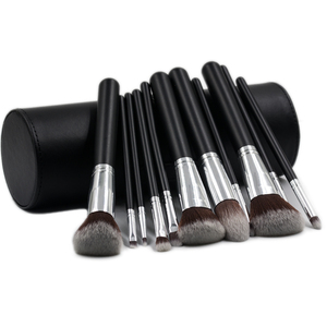 11 Stks Synthetisch Nylon Haar Make Cosmetische Borstel Set met Cilinder Case - Product Image 6