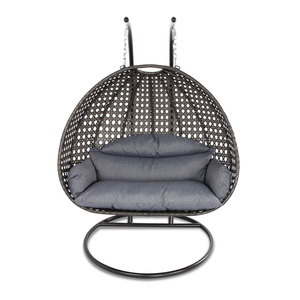 Vente chaude en plein air Silla Colgante élégante forme d'<span class=keywords><strong>oeuf</strong></span> chaise suspendue <span class=keywords><strong>de</strong></span> <span class=keywords><strong>jardin</strong></span> balançoire <span class=keywords><strong>de</strong></span> patio - Product Image 2