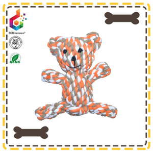 Bear shape thread cord Cotten Zanies To toys pet - Product Image 1