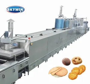 Skywin 산업 가스 빵집 오븐 과자 건빵 만들기 기계 굽기 장비 가격