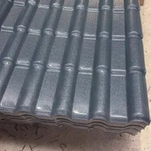 PVC synthetic resin roofing tiles waterproof and heat insulation roofing sheet shingles in cheap price and good quality