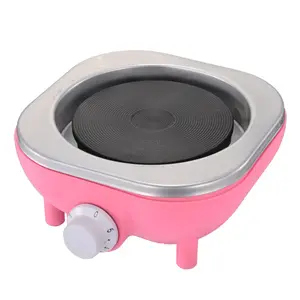 コーヒープレートヒーター Suppliers-Mini DIY電気ストーブ500W 220V Mini Electric Stove Cooking Hot Plate Coffee Tea Heater