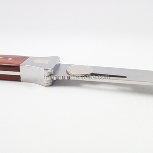 Dao Lưỡi Cố Định Chất Lượng Cao Độc Đáo Cán Gỗ Dao Săn Bắn Sinh Tồn Cắm Trại Chiến Đấu Dã Ngoại Dao - Product Image 6