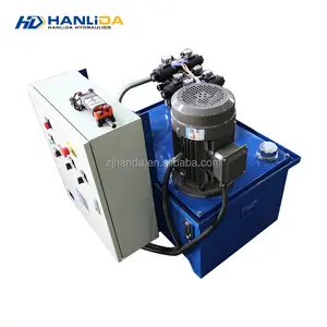 Thủy Lực Power Pack Đơn Vị Bơm Thủy Lực Hệ Thống Trạm Điều Khiển 4 Xi Lanh Thủy Lực