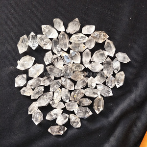 Bán Cây Đũa Phép Thạch Anh Pha Lê Thạch Anh Chấm Dứt Kim Cương Lấp Lánh Đôi Thô Thô Tự Nhiên - Product Image 2