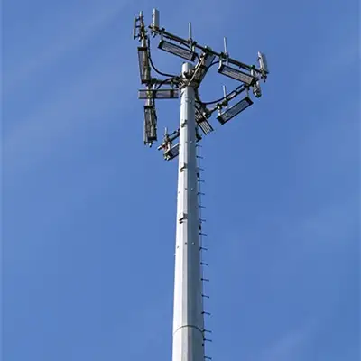 10 - 60 متر الاتصالات السلكية واللاسلكية أحادية القطب
