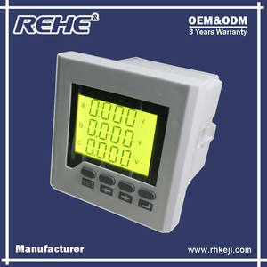 multi-function meter,Three-phase AC volt amp meter digital Combined Meters LED RH-3UIF series multimeter - Product Image 4
