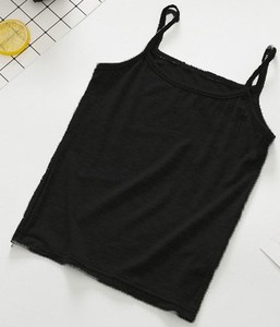 <span class=keywords><strong>Canottiera</strong></span> per Bambine con Spalline Sottili, Maglietta <span class=keywords><strong>Intima</strong></span> Tinta Unita per Ragazze Adolescenti - Product Image 6