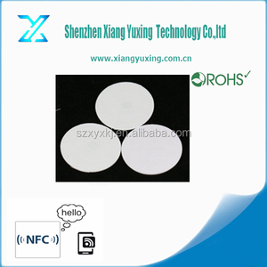 Диаметр 30 мм 13.56 МГц ISO 15693 RFID ПВХ Монета/Диск Тегов с <span class=keywords><strong>I</strong></span>. CODE SLi - Product Image 5