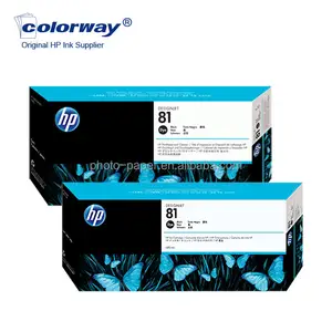 HP 100% ของแท้ HP 81 680-ml ตลับหมึกสีย้อมสีม่วงแดงอ่อน (C4935A)