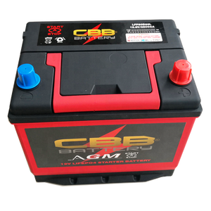 بطارية ليثيوم CCA 900A طراز LFP80D23L بجهد 12 فولت وسعة 36 أمبير ساعة، بطاريات ليثيوم بوليمر للسيارات - Product Image 3