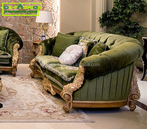 OE-FASHION Luxury High Quality 7seater Sectional <strong>Crushed</strong> <strong>Velvet</strong> <strong>Sofa</strong> - Product Image 4