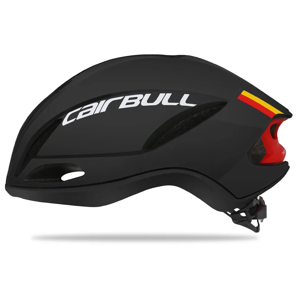 CAIRBULL Speed Capacete de bicicleta inteligente de corrida aerodinâmica totalmente novo com certificação CE e CPSC para passeios esportivos de design alemão