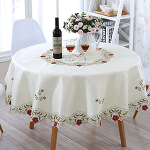 Wedding Party Fancy Red Embroidered Knitted Polyester Durable Customizable <strong>Dining</strong> <strong>Table</strong> <strong>Runner</strong> - Product Image 2
