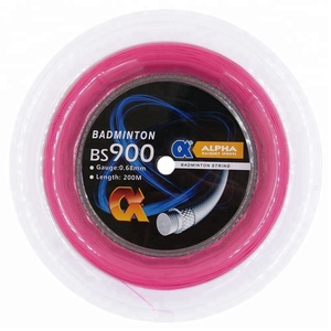 ALPHA Badminton <strong>String</strong> BS900 0.68mm <strong>Strong</strong> Nylon Multifilament Durable Wholesale 200m Reel Black White Yellow Blue Hot Sale - Product Image 6