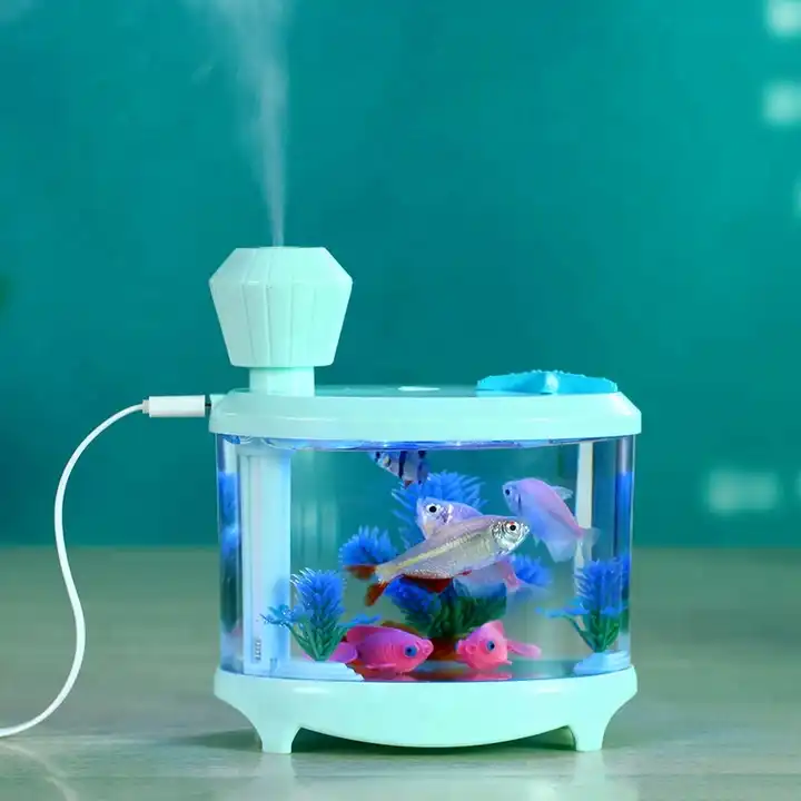 Creative Desk Micro Landscape Aquarium Fish