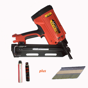 <span class=keywords><strong>Cloueur</strong></span> pneumatique à <span class=keywords><strong>gaz</strong></span> de qualité industrielle 34 degrés <span class=keywords><strong>pour</strong></span> outils de menuiserie domestique en bois - Product Image 1