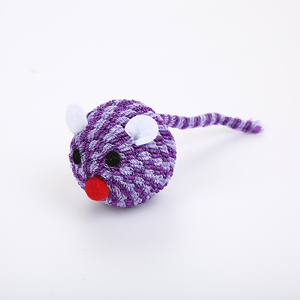 Multi-Color rotondo Del Mouse A Forma di fascia di Lana Gatto Che Gioca Giocattolo - Product Image 4