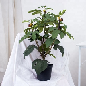 Alta calidad realista interior al aire libre medio tamaño decorativo tela de plástico plantas árbol artificial - Product Image 3