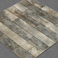 Carrelage de sol en céramique rustique matte de 14/24x24 pouces, motif des mots du grattoir en algérie