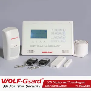 Focus-système d'alarme gsm manuel, système sans fil combiné avec kit domotique intelligent, pour maison