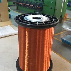 28 AWG 0.32 Mm Manufacturer Enameled Copper Clad Aluminum Wire Enameled CCA Wire For Motor Transformer