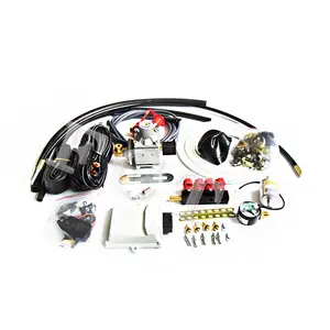 Cng Elektronische Gas Brandstof Injectie Systeem Kits Sistema De Gas Para Voertuigen 4 Cyl Kits Voor Gebruikte Auto En Andere auto Motor Parts