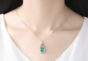 Nuovo Semplice Rame Metallo Color Oro leopardo Animale Verde Collana di Cristallo Del Pendente Per Le Donne Monili Della Collana di Modo - Product Image 4