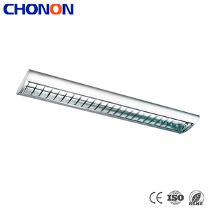 Iluminación de rejilla de aluminio montada en superficie <span class=keywords><strong>con</strong></span> tubo LED o tubo fluorescente T5 - Product Image 5