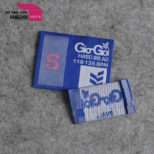 Tùy chỉnh thiết kế tên thương hiệu logo tư nhân Chất lượng cao dệt nhãn cho quần áo - Product Image 4