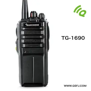 QS tg-1690 VHF UHF 라디오 tranceiver 10w DTMF 장거리 무전기