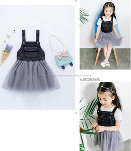A granel kids de una pieza del bebé jean gasa <span class=keywords><strong>buzos</strong></span> - Product Image 3