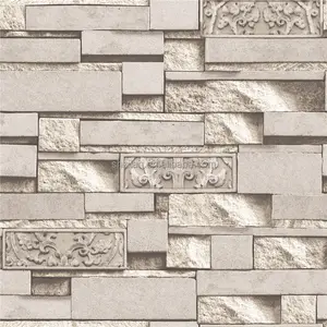 Interior 3d Effect Brick Wallpaper