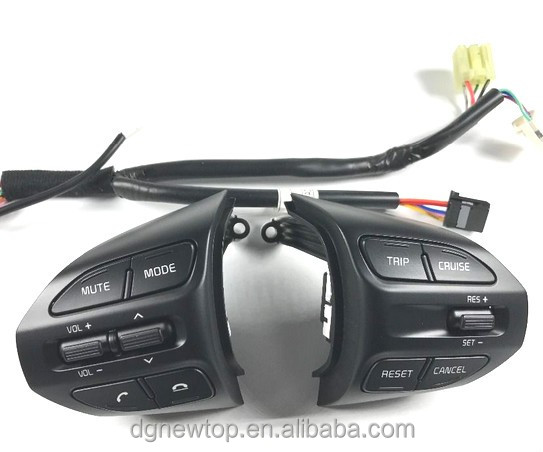 Cruise Control Switch For Kia Rio, Picanto, K2 (2017-2020) - Right Side Steering Wheel, Part 96720G6010