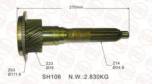 Arbre de Transmission en aluminium pour Mitsubishi fuo, ME509577, 4D34, TURBO PS125 ,ME-509577, pièces, engrenage