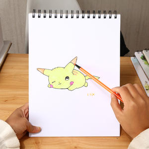 Nhà Máy Tùy Chỉnh Đồng Bằng Giấy Máy Tính Xách Tay Memo Sketchbook Cho Vẽ Tạp Chí Cuốn Sách In Ấn - Product Image 3