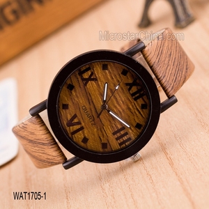 Gros chine maket mix couleur horloge poignet bois montre numérique - Product Image 3