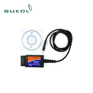 Scanner <span class=keywords><strong>USB</strong></span> F-super Interface OBD/OBDII Scanner ELM 327 Outil de diagnostic <span class=keywords><strong>ELM327</strong></span> <span class=keywords><strong>USB</strong></span> prend en charge tous les protocoles OBD-II - Product Image 5