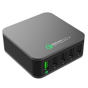Cargador USB Universal Inteligente Qualcomm QC 3.0, Salida de Potencia Adaptativa de 40W, Protección OTP, Estándar de Enchufe Estadounidense, Importación Directa de Vietnam - Product Image 6