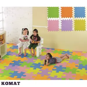 Speelgoed Gepatenteerde Ontwerp Speciale Jigsaw Vorm Eva Foam Kinderen Baby Speelkleed