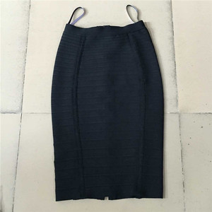性感及膝紧身紧身优雅针织设计师人造丝派对夜总会裙 - Product Image 5