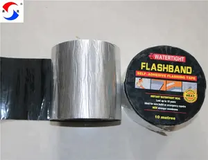 Selbst bitumen aluminium wasserdicht band membran für bau gebäude stehlen dach