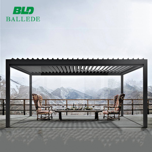 Más barato <span class=keywords><strong>playa</strong></span> sombra aluminio techo plano pérgola - Product Image 3